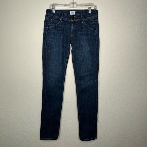 Hudson Made in USA Dark Wash Skinny Jeans-‎ Sz 27 - Picture 1 of 11